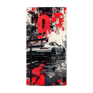 Vinyl Wrap Skin Auto Racing Compatible with X-Box Series X