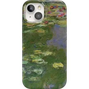 Casely iPhone 15 Plus Case | The Met Museum | Monet's Water Lilies | Compatible with MagSafe | Classic Ultra Thin Design