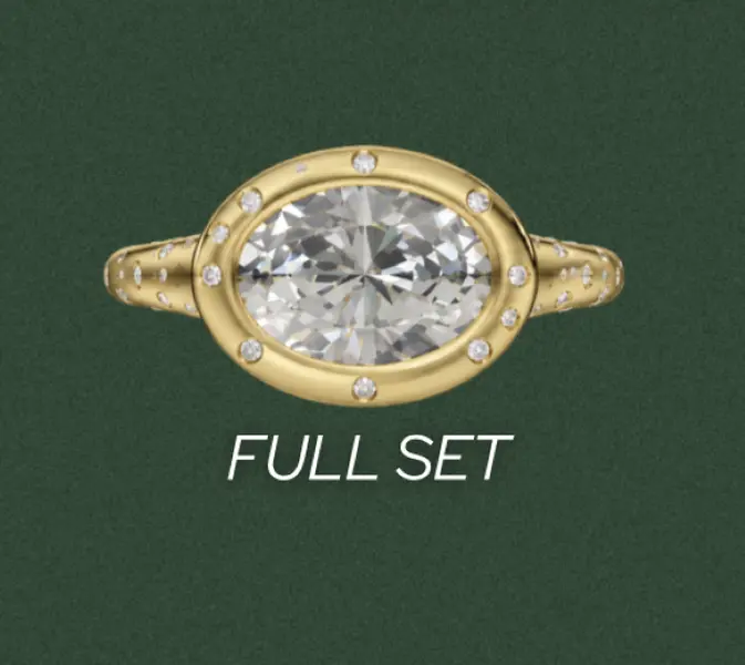 Reuntied Ring in Full Set (Yellow Gold) TT0072