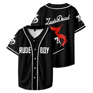 Zeds Dead Merch Rude Boy Baseball Jersey, Baseball Uniform Baseball Jersey Fro EDM, Custom Name Number Baseball Jersey Shirt, Baseball Jersey Uniform For Baseball Fans Baseball Lovers, Baseball Team, Softball Game Day Shirt, gifts for fan, jersey shirt,