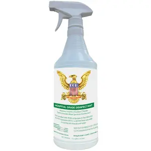 Eagle Guard Disinfectant Indoor Household Disinfectant, Concentrate, Unscented, 32 oz Spray