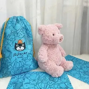 JellyCat Barnabus Pig Plush 30cm Soft Fluffy Toy Cute Design for Kids Valentine Birthday Gift Idea for Her