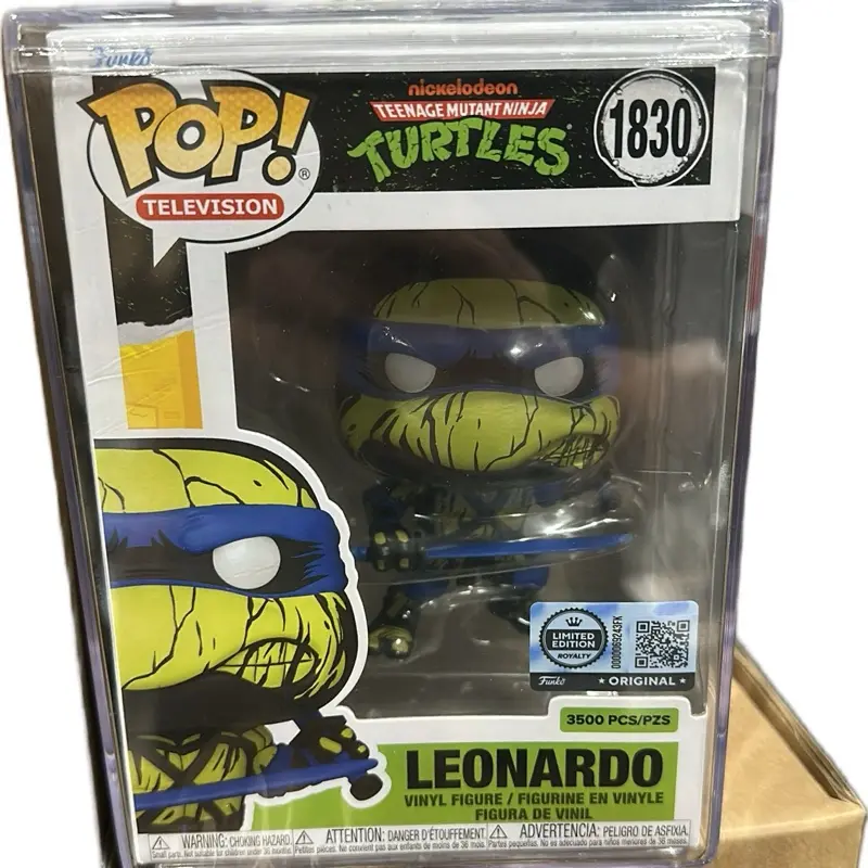 Funko Pop Leonardo PVC Figure - Limited Edition (LE 3500 Pcs), TV & Movie Character Collectible Figurine