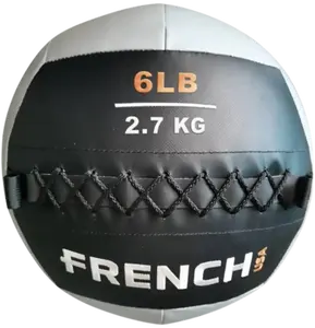 French Fitness Soft Medicine Wall Ball 6 lb (New)