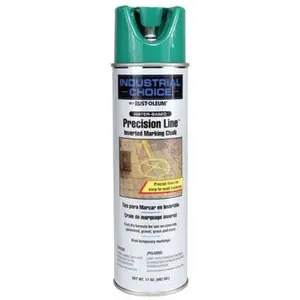 Rust-Oleum 647-205237 Mc1800 Precision Line Inverted Marking Chalk White - 6 Pack