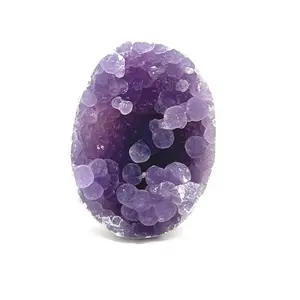 【2-3】Unique Handmade Crystal Ring,Grape Agate