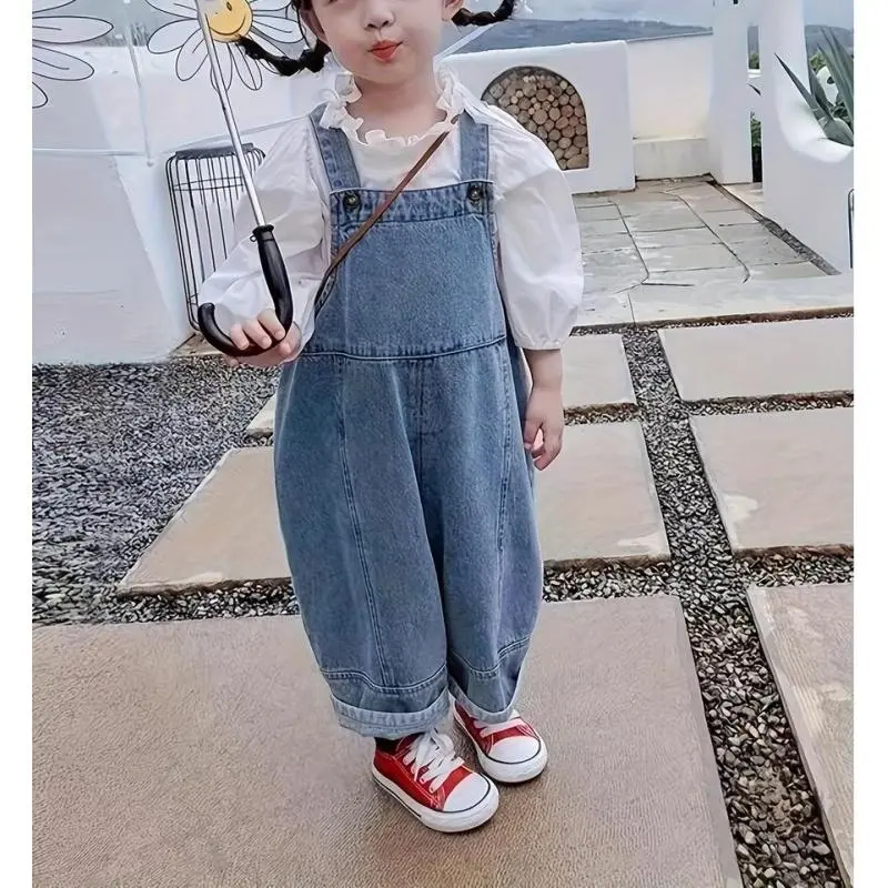 New Autumn Winter Children Casual Pants Girls Overalls Kids Perfect Outdoor