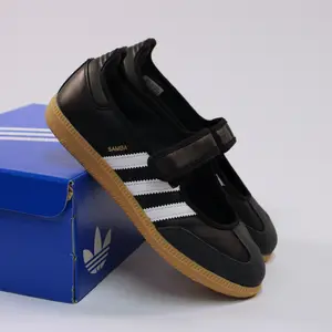 Adidas Samba Jane Black White Gum Women's Sneaker - Authentic Brand New Shoes JQ6445