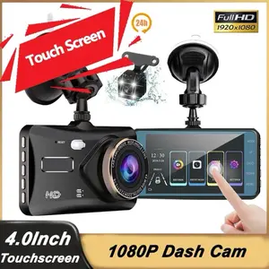 Touch Screen Dash Camera 1080p Dual cameras with loop recording