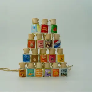 Car Air Freshener Diffusers - Last 60+ Days, Hanging Car Air Fresheners, Reusable, Apple Butter, Apple Cinnamon, Apple Pie, Baby Powder, Banana, Barbershop, Berrylicious, Birthday Cake, Black Cherry, Blue Raspberry, Bombshellz, Bourbonwood Vanilla, Brazil