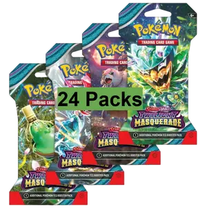 24x Sleeved Packs Twilight Masquerade (BULK PRICING) - Ship Sealed Only
