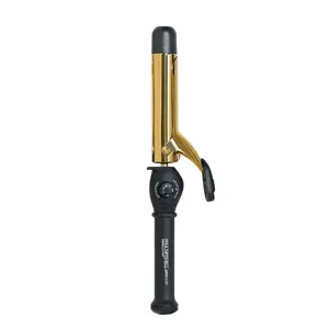 Express Gold Curl Titanium Spring Curling Iron Hair Straightener Curler Adjustable