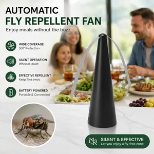 Automatic Outdoor Mosquito Repellent Fan--Multifunctional Insect Catcher