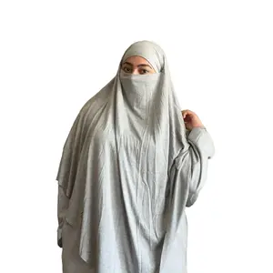 Silver Moon Jersey Khimar