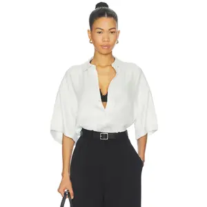 ANINE BING Coco Shirt in Spring Mint