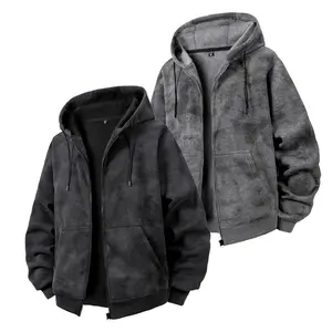 Cloud Soft Zip Up Hoodie With Ribbed Cuffs & A Functional Kangaroo Pocket SpringStatements