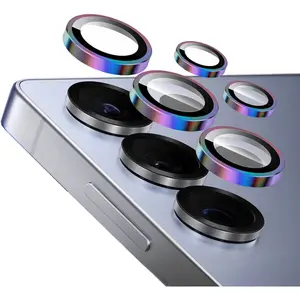 Samsung Galaxy S25 Ultra Mobile Phone Lens Camera Protector Film Set, Durable Scratch-Resistant Design, Easy Installation Instructions Included