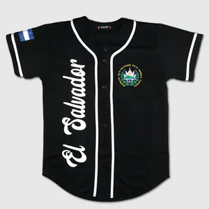 El Salvador Baseball Jersey Collection │ Inspired 3D Unisex Jerseys │ Multi-Color │ Size S-5XL