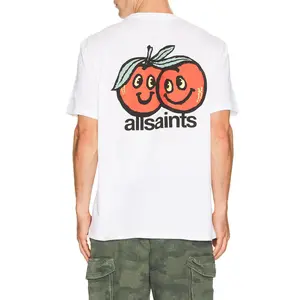 ALLSAINTS Mutal Tee in Ashen White