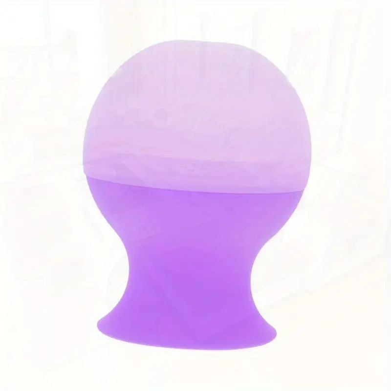 Ice Roller Beauty-Pink Purple Face Eye-Soothing Tools, Egg-Shaped Head Design Swelling Reduction and Dark Circle, Pre-Makeup Care, Portable Ice Roller, for Women and Teenagers, Ergonomic Beauty Instrument
