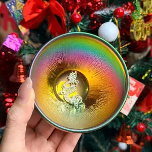 Rainbow Fairy Golden Dragon Cup