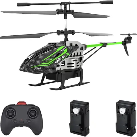 RC Helicopter, Remote Controlled Helicopter, 2.4G RC Helicopter with LED Light, 3.5 Channel, Gyro and Fixed Height,  Birthday Gifts for Children from 6 Years
