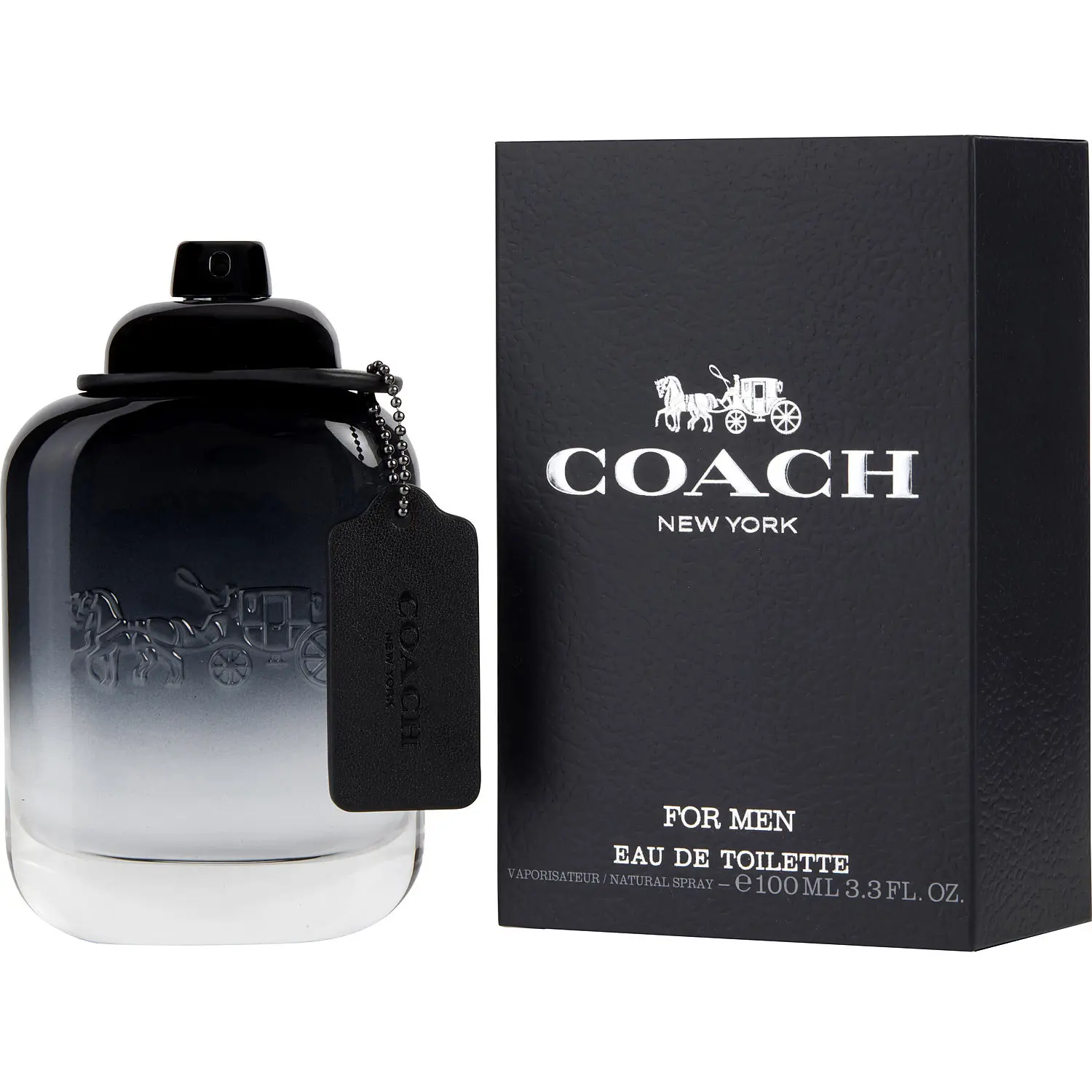 Coach For Men By Coach Eau De Toilette – Designer Cologne, Everyday Fresh Woody Fragrance