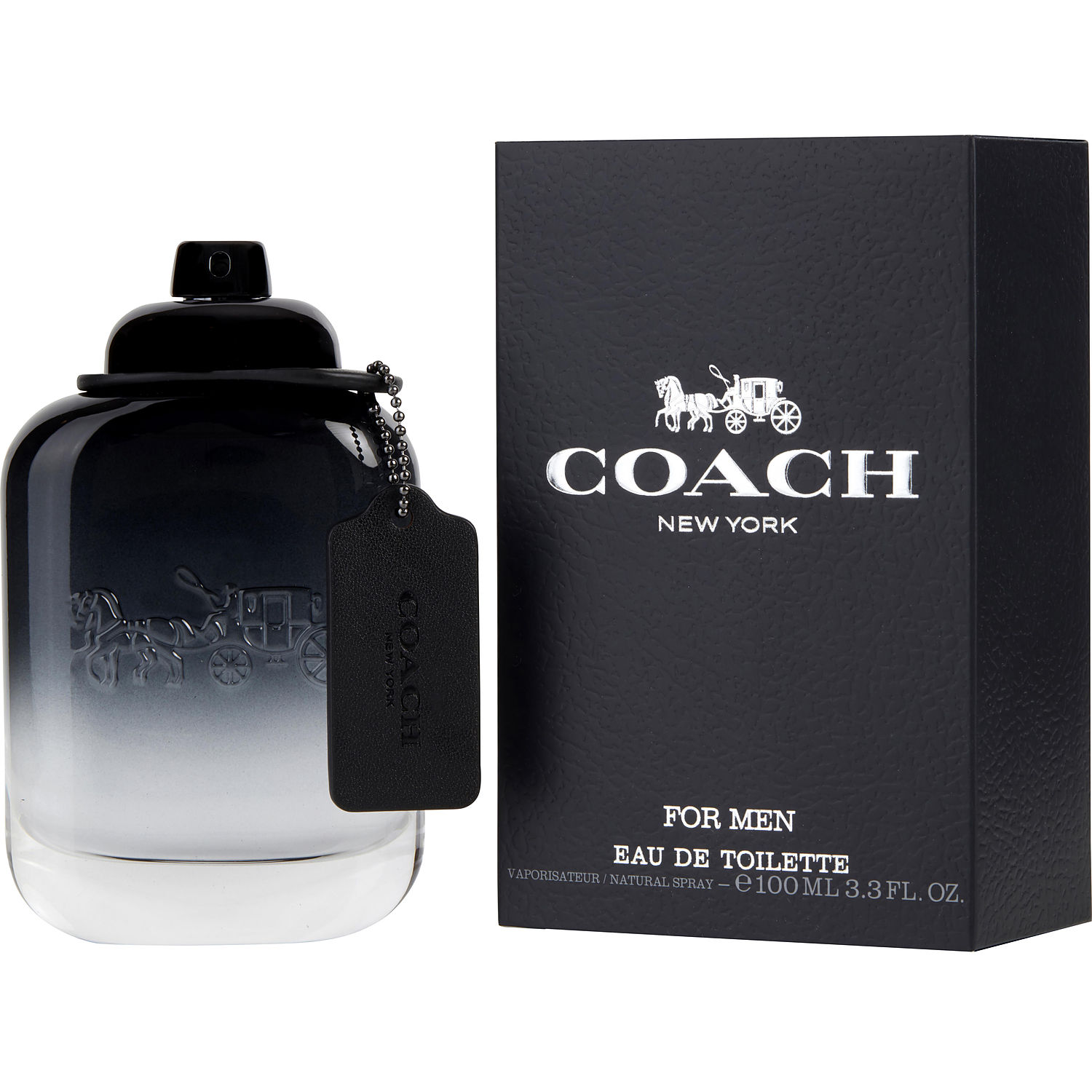 Coach For Men By Coach Eau De Toilette – Designer Cologne, Everyday Fresh Woody Fragrance