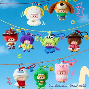 MINISO YOYO × Toy Story 5 "Same Cute With You" Series Vinyl Plush Blind Box – Cute Collectible Figure, Perfect Gift for Toy Story Fans, Adorable Desk Decor Featuring Woody, Buzz & Friends in Sweet Matching Styles!