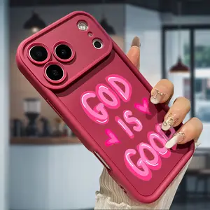 GOD IS GOOD Soft TPU Silicone Case for iPhone 17 Air 16E 16 15 14 Pro Max 13 12 11 X XS Plus Shockproof Drop Protection Rugged Cover Smartphone Cellphone