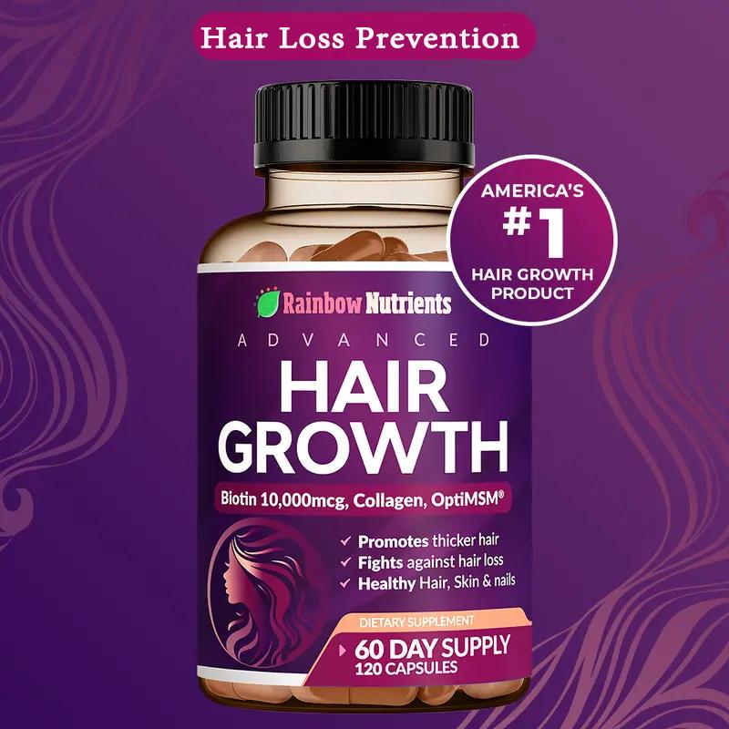 {Free delivery!!} Rainbow Nutrients Advanced Hair Growth Vitamins ...
