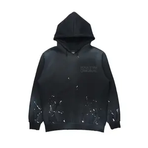 Reigna Black Oversized Hoodie
