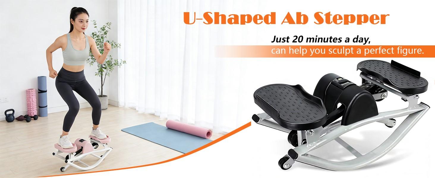 Multi-Functional Twisting Stepper: Indoor Exercise Machine with Ropes