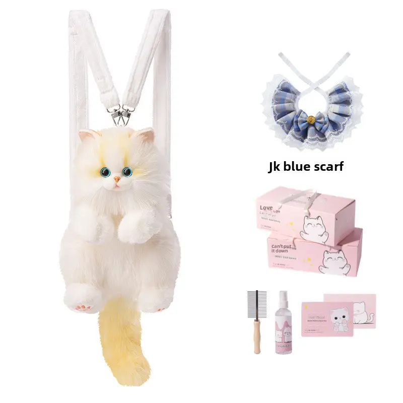 Cute Dun-dun Flower (Medium Size) + JK Blue Scarf