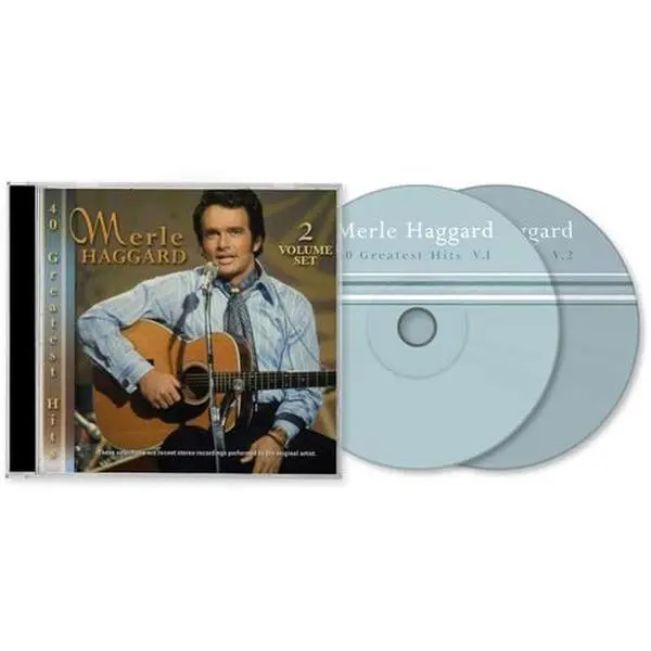 Merle Haggard - 40 Greatest Hits  [COMPACT DISC - CD]
