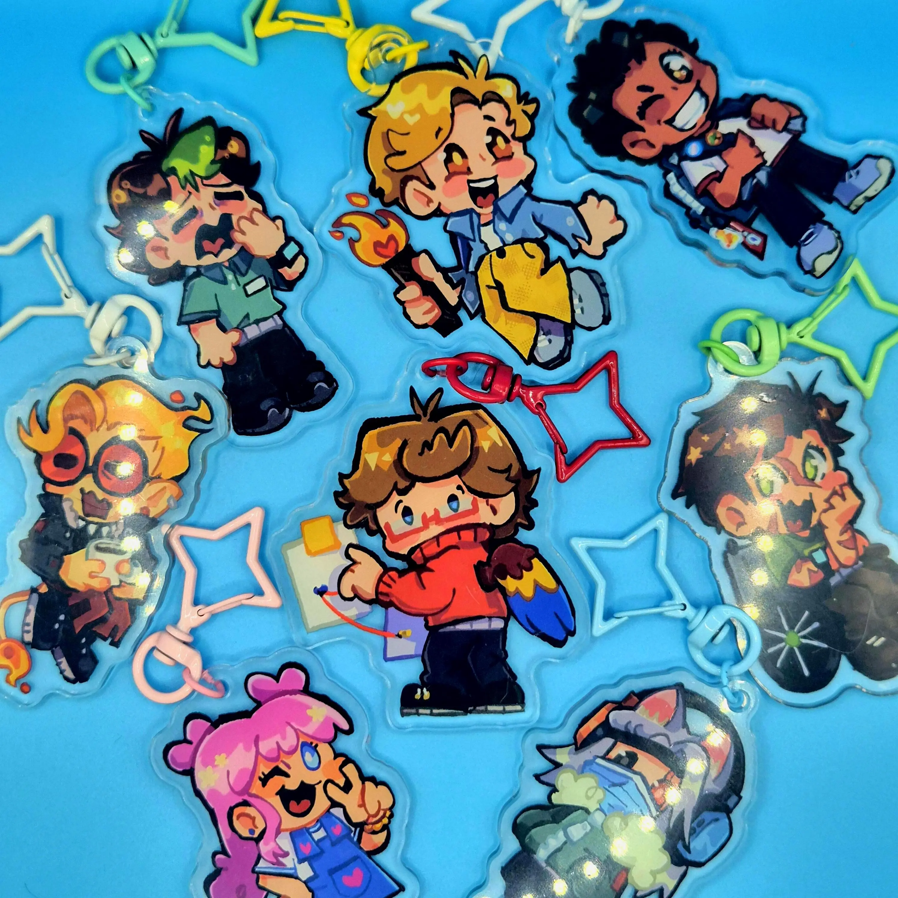 Hermitcraft SMP Acrylic Keychains