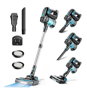 Cordless Vacuum Cleaners, 6-in-1 Lightweight Stick Vacuum for Hardwood Floor Carpet Pet Hair, V770