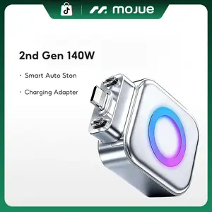 #Summer wins MOJUE 2nd Gen 140W Physical Disconnect Battery Guard, Auto-Eject Charger, Smart Auto-Stop Charging Accessory for Phones Laptops Tablets, Anti-Overcharge Protection, Tech Accessories for Safe Overnight Charging. c cable type usb