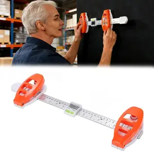 Level Ruler Picture Hanging Tool with Level – Precision Wall Mount Guide for Frames & Artwork,Easy Alignment, Perfect for Pictures, Mirrors, Gallery Wall Decor summervibes