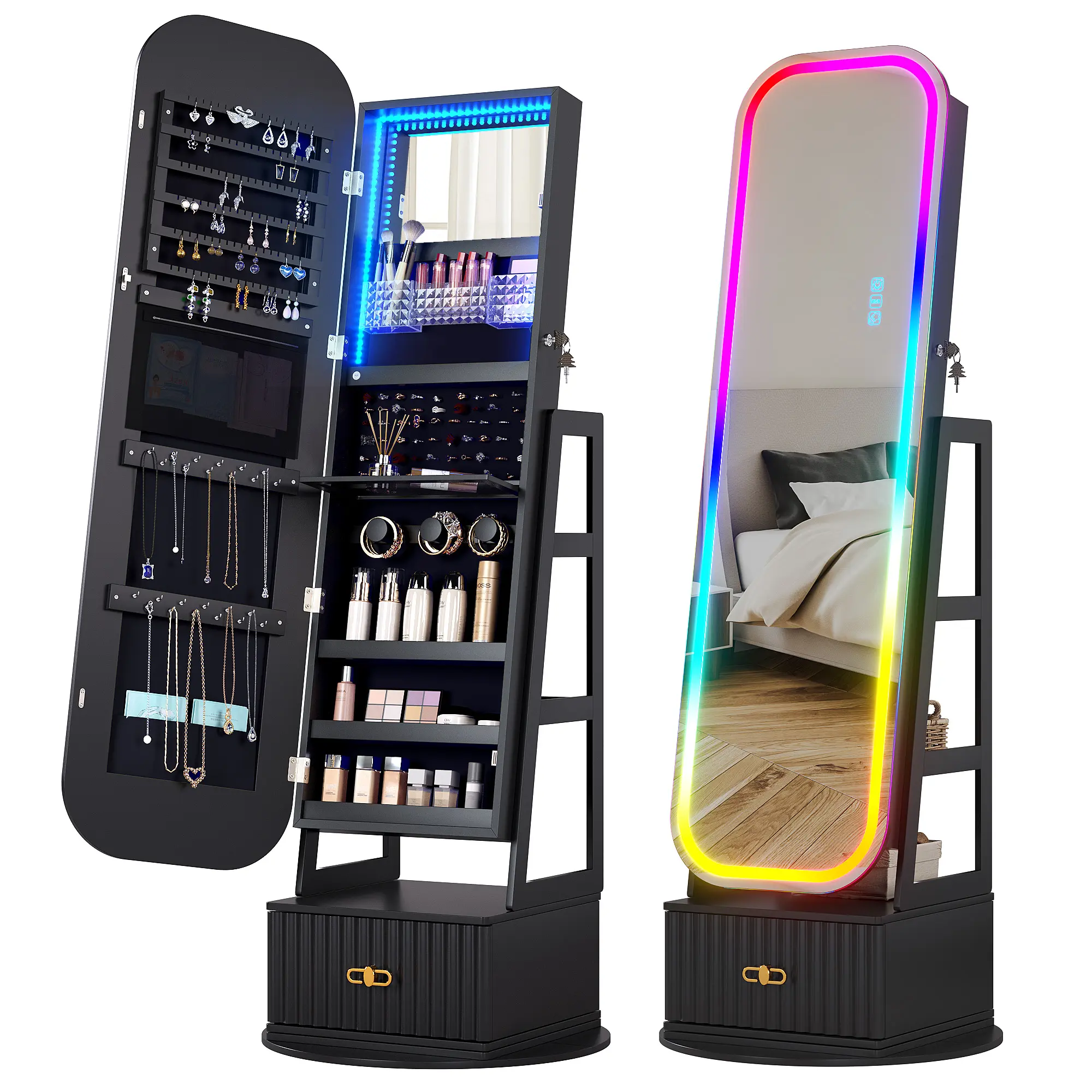 black(RGB exterior mirror)