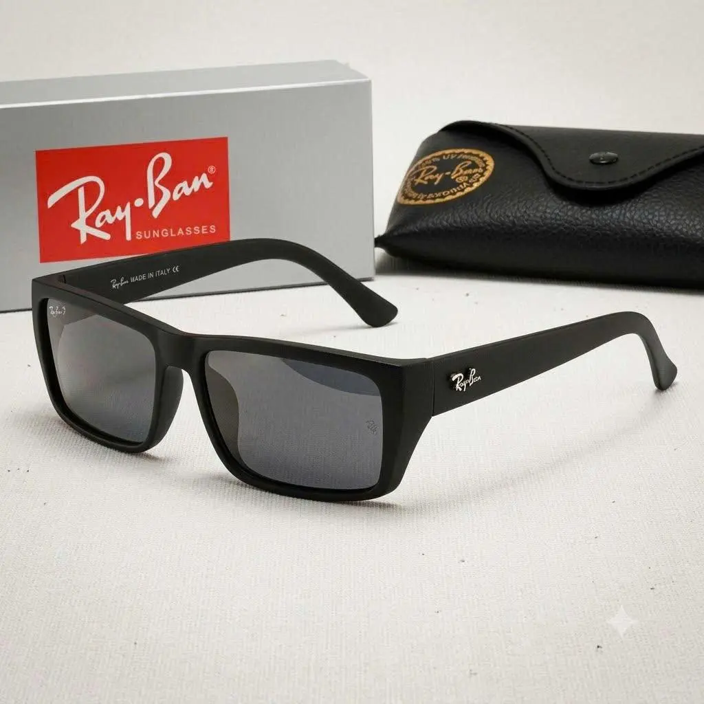 RB2140 Original Wayfarer Sunglasses, Classic Vintage Square Frame Designer Style Eyewear