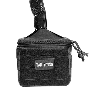 1000D Outdoor Commuter Phone Coin Organizer Bag, Edc Multi-Functional Hiking Molle Pouch, Nylon Tool Bag, Plain Surface