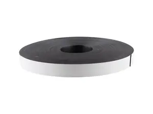 Baumgartens Adhesive Magnetic Tape, Flexible, 1"x100' Roll, Black 66100 Baumgartens Adhesive Magnetic Tape, Flexible, 1"x100' Roll, Black 66100