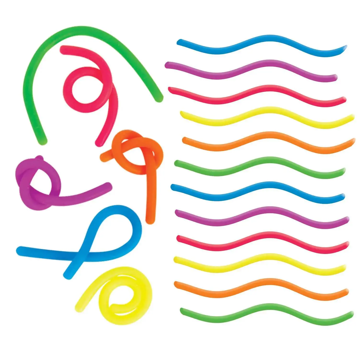 Stretchy Fidget String - Toys - 12 Pieces