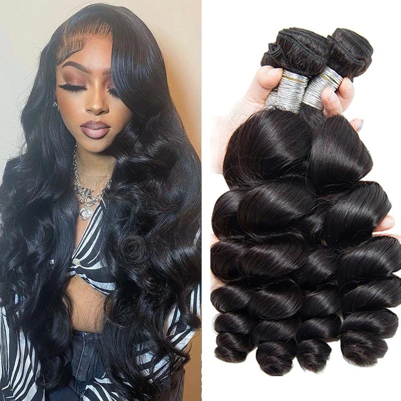 24K Extensions Loose Hair 3 Bundles Brazilian Virgin Hair Loose Human Hair Bundles