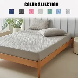 King/queen Size Waterproof Bed Sheet, Breathable Material for All-Night Comfort, Durable Design, Easy Care, Deep Pocket, Light