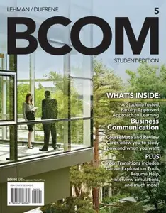 USED-BCOM 5 (with CourseMate Printed Access Card) (New, Engaging Titles from 4LTR Press) by Carol M. Lehman (Paperback)