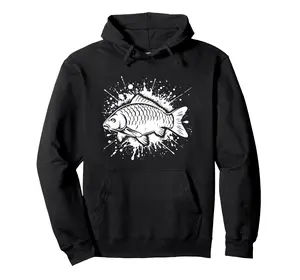Carp Cushion Carp Hoodie Fishing T-Shirt Fish Pullover Hoodie