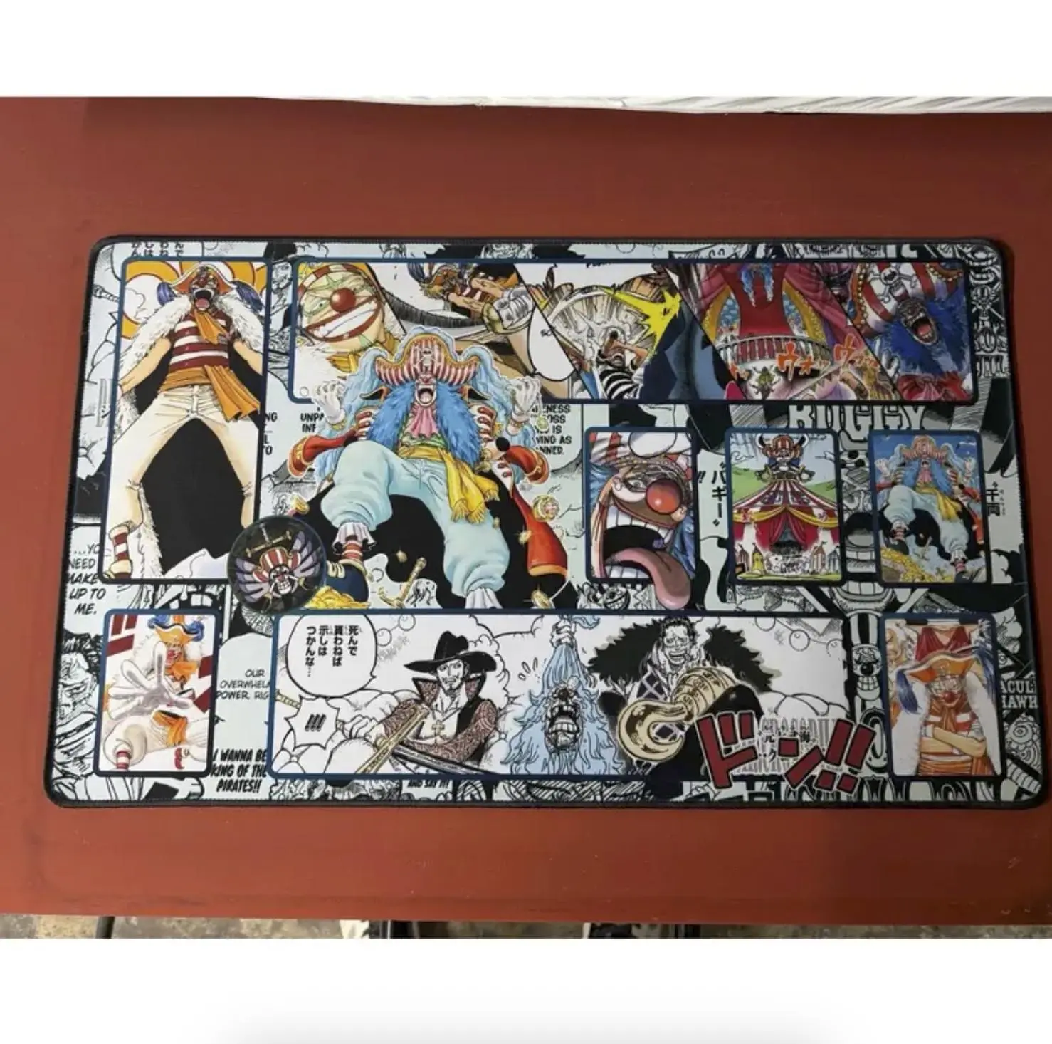 BUGGY Playmat-ANIME TCG Playmat, Anti Slip Deskmat and Mousepad