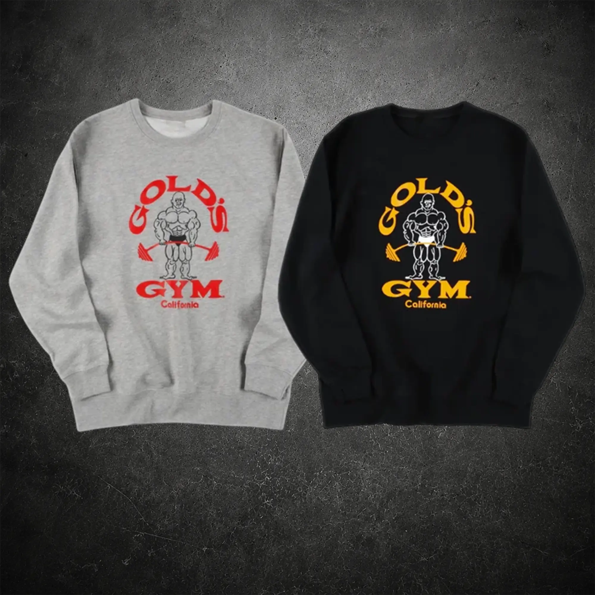 Vintage Gold's Gym California Sweatshirt, Workout Wear, Gym Shirt, Men's Gym Top, Lifting Essentials, Traning Outfit, Gym Apparel For Men